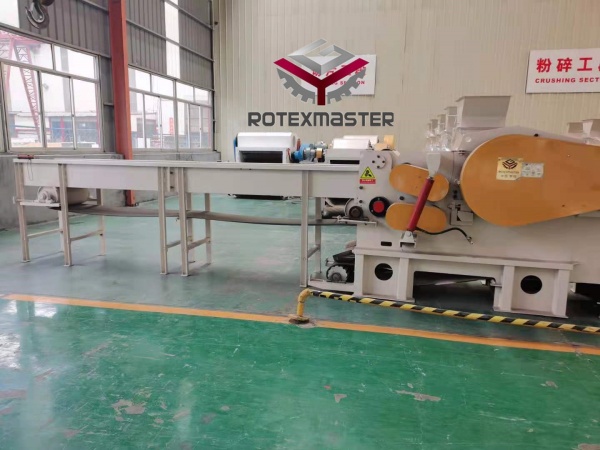 Рубительная машина барабанная для производства щепы купить в Jinan ...