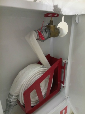 Установка для намотки пожарных рукавов в скатку на новое ребро Юниор-02
