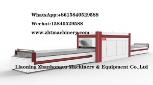 TM4500 Деревообробний прес-машина для вакуумного ламінування дверей з ПВХ ZHT Виробники Китай