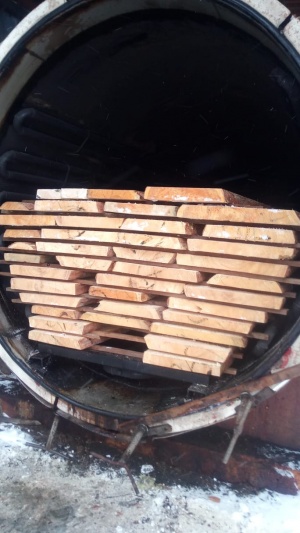 Термокамера для обработки древесины