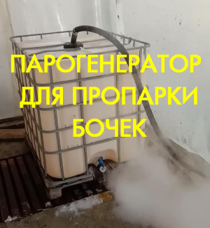 Парогенератор для бочек