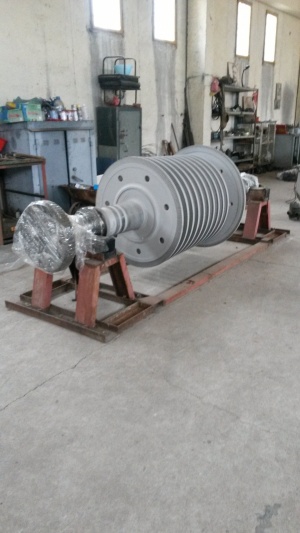 Ротор, вместе с стопорный клапан для паровая турбина Р-6-35/5-1