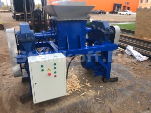 Универсальный промышленный шредер для полимеров, резины, древесинных отходов, бумаги, стекла ШДП-2800