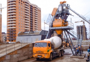 Мобильный бетонный завод контейнерный 30 м3/ч Polygonmach Makina (Турция)