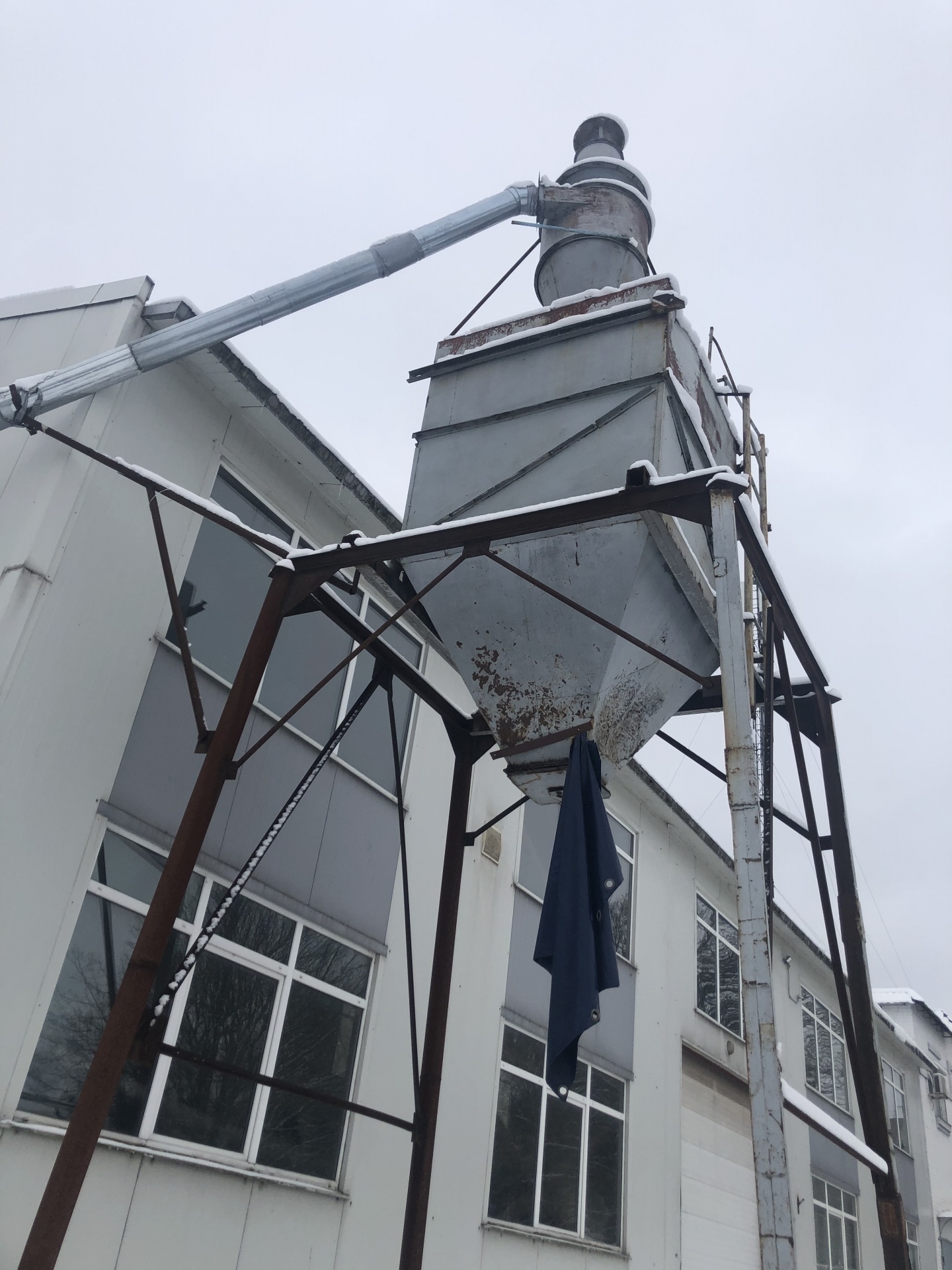 Вытяжную систему с бункером (циклон) купить Б/У в Брянске по цене 150 ...