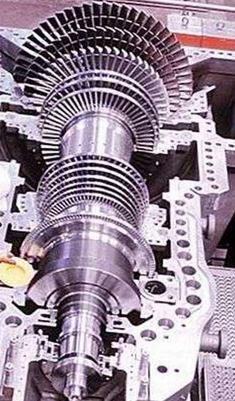 Repair and service of steam turbines with a capacity of up to 1000 MW