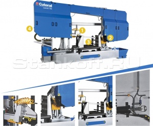 Станок ленточнопильный полуавтоматический CUTERAL CSM 800/900