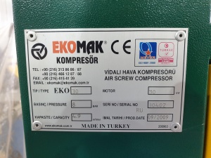 Винтовой компрессор Ecomak Eco 30
