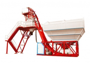 Мобильный бетонный завод контейнерного типа 70 м3/ч, Polygonmach Makina (Турция)