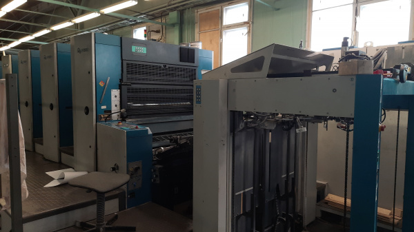 Офсетная печатная машина KBA Rapida 105- 8SW4PWVA, 2003 г.в. 120 млн отт