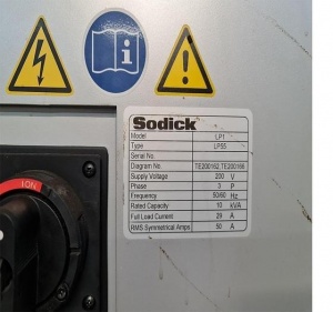 Электроэрозионный прошивной станок SODICK AG 55 L