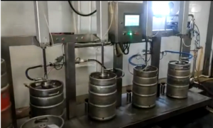 Установка налива пива в кеги на 50 кег/час
