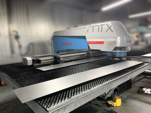Координатно – пробивной пресс EUROMAC MTX Flex-6 1250/30-2500 Производство (Италия)