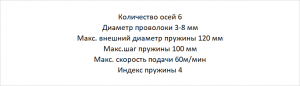 6-осевой высокоскоростной пружинонавивочный станок с ЧПУ KCT-680