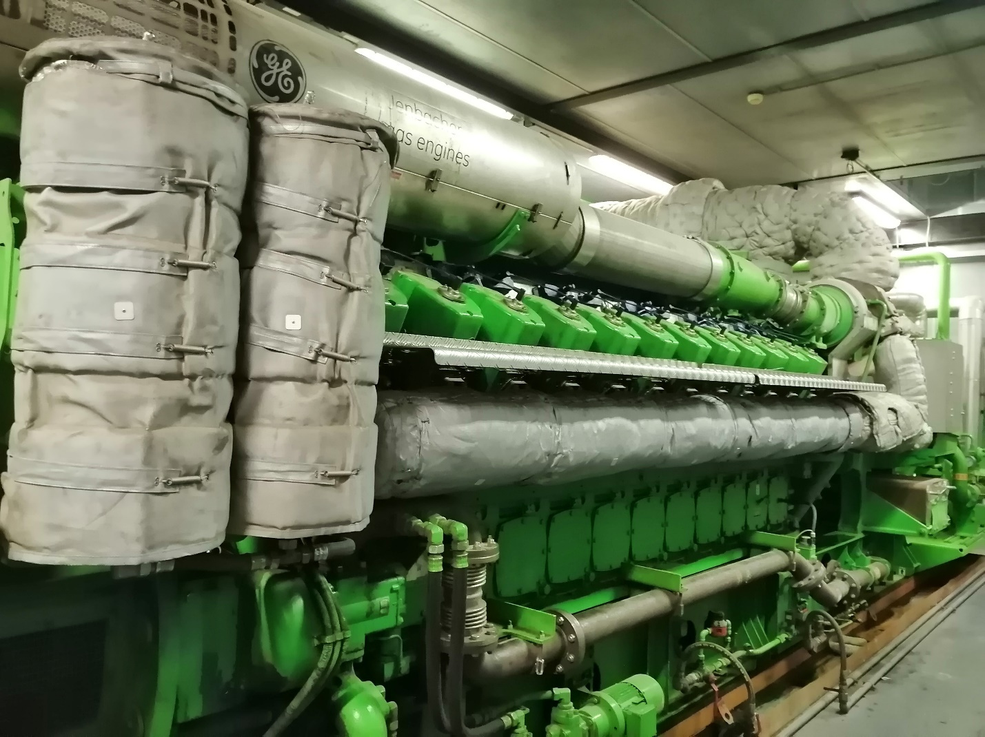 Газопоршневая электростанция Jenbacher JMS 624GS-NL 4 мВт 10 кВ купить ...