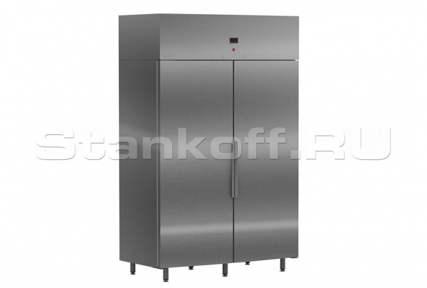 Холодильный шкаф двухдверный S1000 INOX