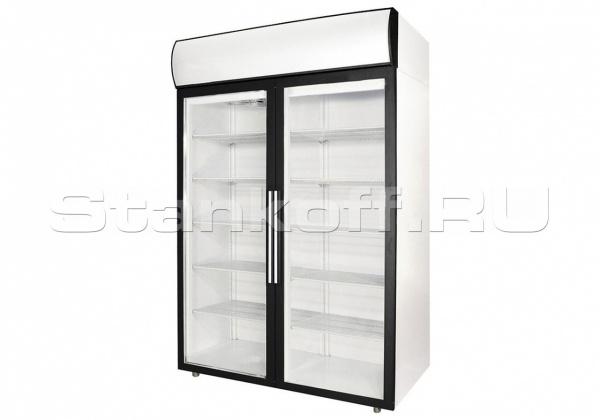 Холодильный шкаф двухдверный DM110-S
