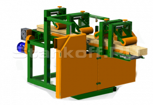 Станок ленточнопильный делительный для распиловки лафета и бруса СД1М