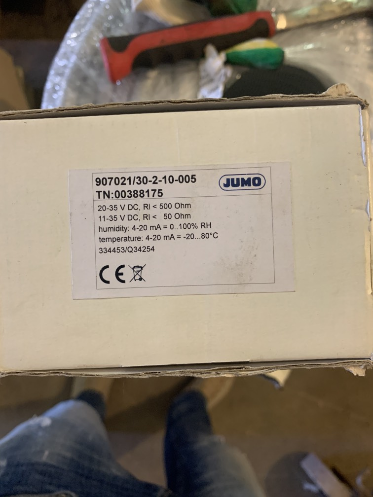 Датчик JUMO 907021/30-2-10-005 купить в Воронеже - Биржа оборудования ...