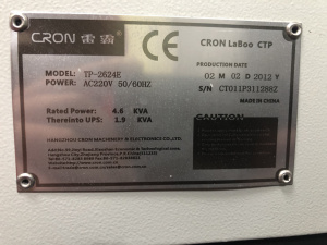 CTP CRON TP2624E,процессор