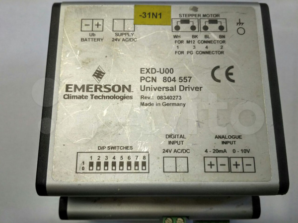EMERSON CLIMATE TECHNOLOGIES EXD-U00 Universal Driver Module