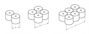 Автоматическая установка для групповой упаковки рулончиков туалетной бумаги