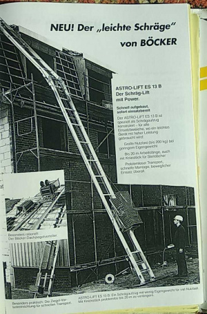 Böcker Astro-Lift ES 13 "строительный лифт"