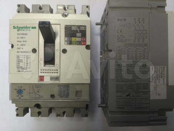 Автоматический выключатель Schneider Electric GV7-R S220