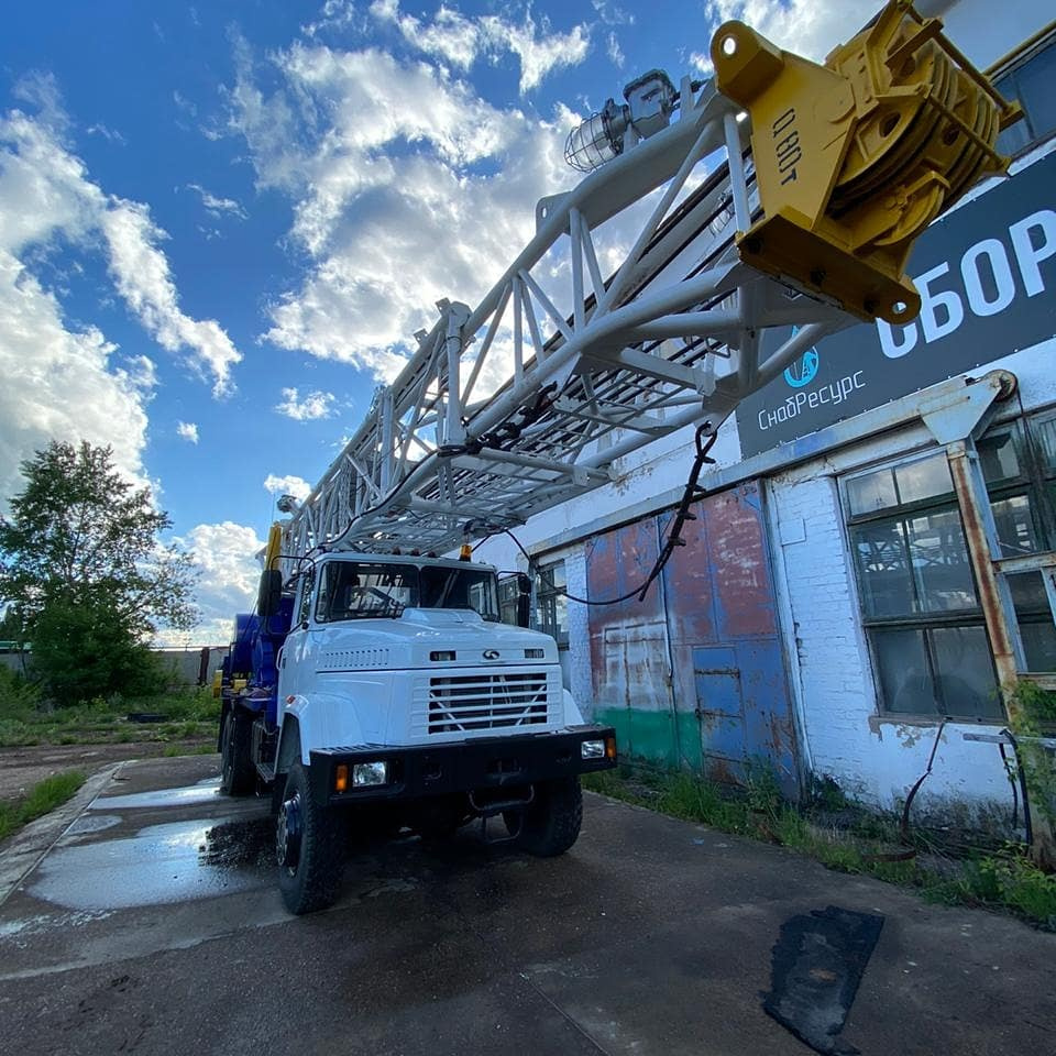 Барс 80 буровой агрегат для ремонта скважин