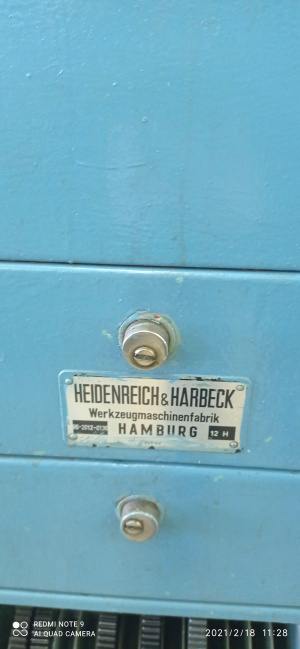 зубострогальный станок Heidenreich & Harbeck 12H
