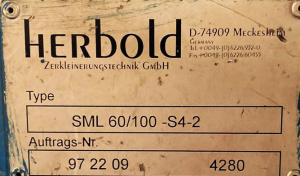 Дробилка Herbold(Германия) Производительность 1100кг/час