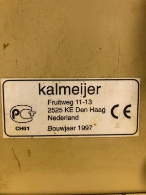 Голландская формовочная машина Kalmeijer для печенья