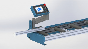 Рольганг измерительный с автоматическим упором и ЧПУ управлением BMA ALS-300-01