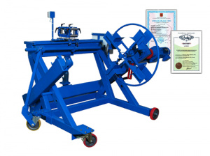 Устройство для перемотки кабеля УПК-16-3ПРГК с РКУ на 3 т