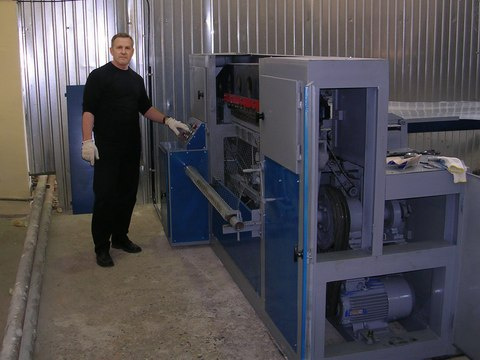 Пресс-автомат для производства просечно-вытяжной сетки (ЦПВС)