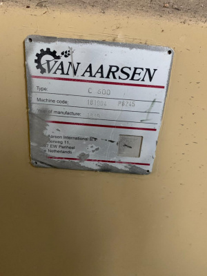 гранулятор Van Aarsen C-600
