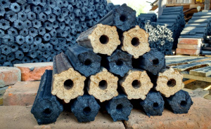 Углевыжигательные печи для переработки (карбонизации) отходов древесины