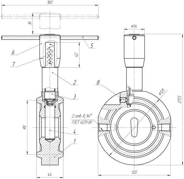 Штуцер регулируемый ШРФ-20М купить в Нижнем Новгороде по цене 10 000 ...