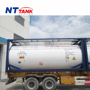 Танк-контейнер объём 21000 литров тип Т20, для перевозки и хранения водорода фтористого безводного ООН1052