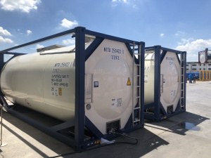 Танк-контейнер тип Т11 объём 25000 литров, для перевозки и хранения жидких пищевых и химических продуктов