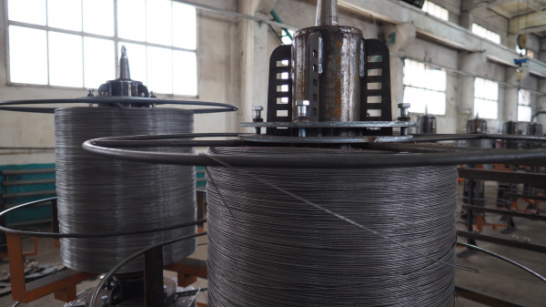 Линию для автоматического производства стальной сварной сетки