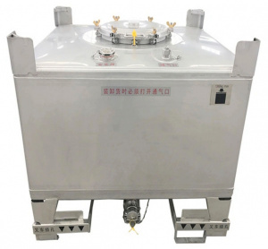 Контейнер-цистерна (Еврокуб) объём 1000 л., для перевозки и хранения жидких пищевых и промышленных веществ