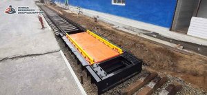 Железнодорожные вагонные весы ВТВ для статико-динамического взвешивания 30 тонн