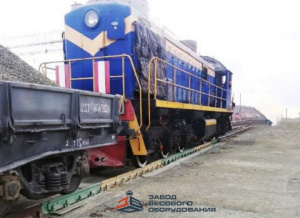 Железнодорожные вагонные весы ВТВ для статико-динамического взвешивания 80 тонн