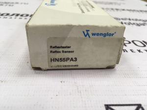 Отражательный датчик с подавлением заднего фона Wenglor HN55PA3