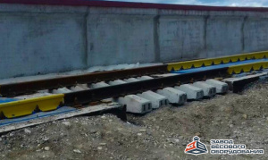 Железнодорожные вагонные весы ВТВ-С для повагонного взвешивания в статике 80 тонн