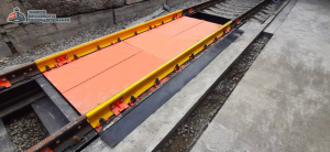 Железнодорожные вагонные весы ВТВ-С для повагонного взвешивания в статике 100 тонн