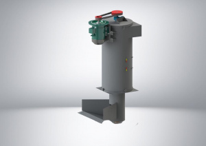 Вертикальная центрифуга PZO 520-CV для комплекса переработки отходов