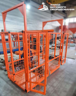 Весы для животных. Весы для КРС с подвесной клеткой ВП-С 100 кг