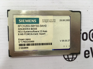 Карта памяти Siemens 6FC5250-5BY30-3AH0